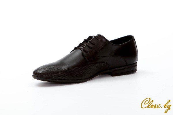 Мъжки официални обувки Dangel черни thumb