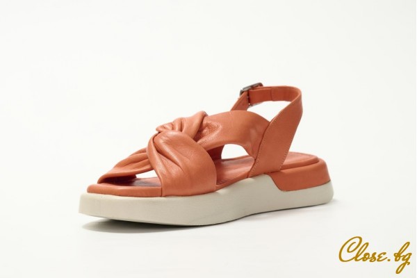 Дамски ежедневни сандали Melana оранжеви thumb