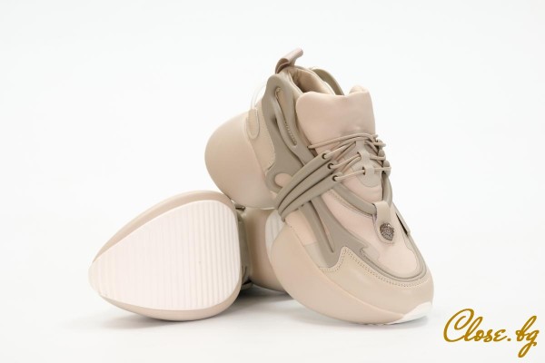 Дамски спортни обувки Korella бежови thumb
