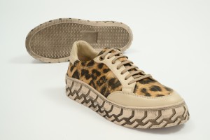 Дамски ежедневни обувки Berina бежови с леопард