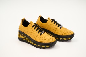 Дамски ежедневни обувки Alvira жълти