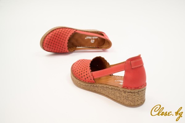 Дамски ежедневни обувки Teya корал thumb