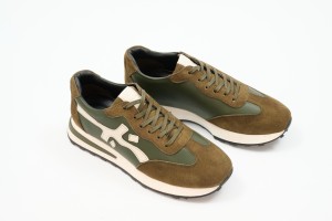 Мъжки спортни обувки Estelo тъмнозелени