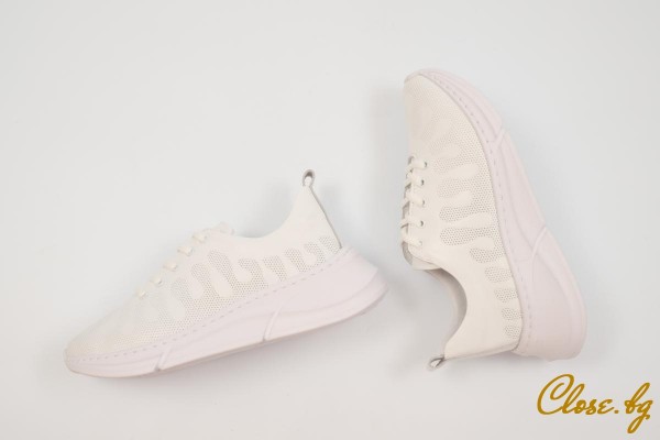 Дамски ежедневни обувки Askona бели thumb