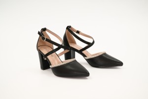 Дамски обувки на ток Alvara черни