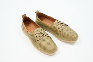 Дамски ежедневни обувки Giya светлозелени