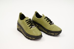 Дамски ежедневни обувки Alvira зелени