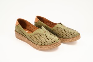 Дамски ежедневни обувки Firella светлозелени