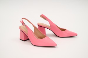 Дамски обувки на ток Baleta розови
