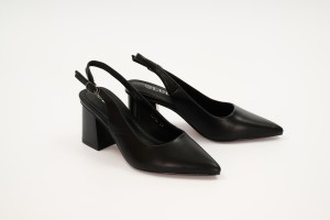 Дамски обувки на ток Baleta черни