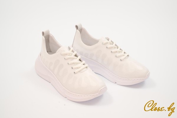 Дамски ежедневни обувки Askona бели