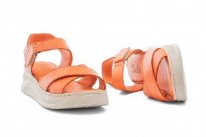 Дамски ежедневни сандали Cindy оранжеви