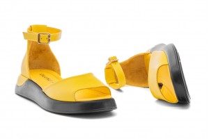 Дамски ежедневни сандали Alabama жълти