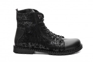 Дамски ежедневни боти Amanda черни 1