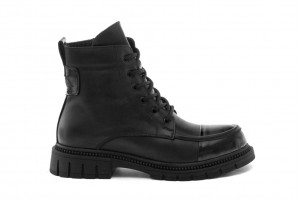 Дамски ежедневни боти Deliya сребърни с черни 1