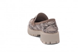 Дамски ежедневни обувки Katrina бежова змия 2