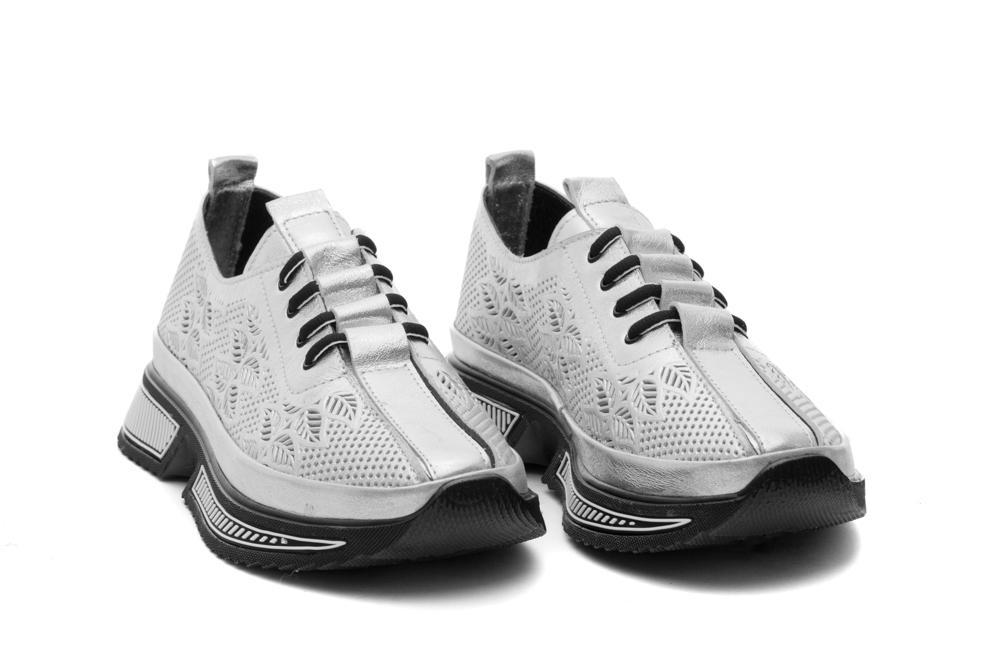 Дамски ежедневни обувки Megan сребърни