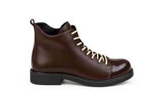 Дамски ежедневни боти Pio кафяви 1