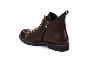 Дамски ежедневни боти Pio кафяви 2